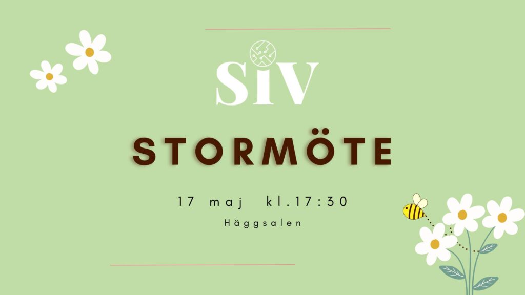 Stormöte VT23
